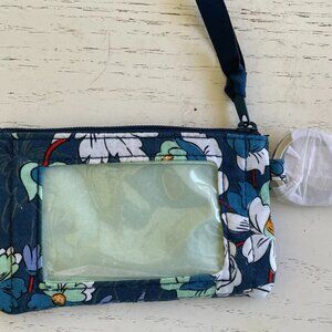 NWT Vera Bradley ZIP ID Case Flora Bursts